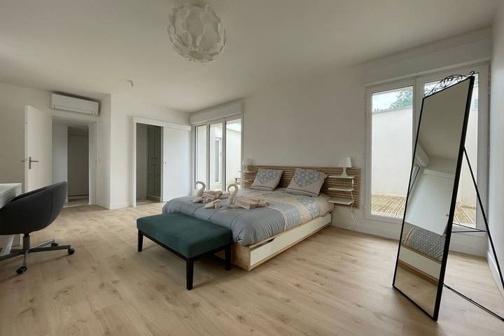 Appartement de vacances pour 8 personnes, avec terrasse, adapté aux familles à Gujan-Mestras