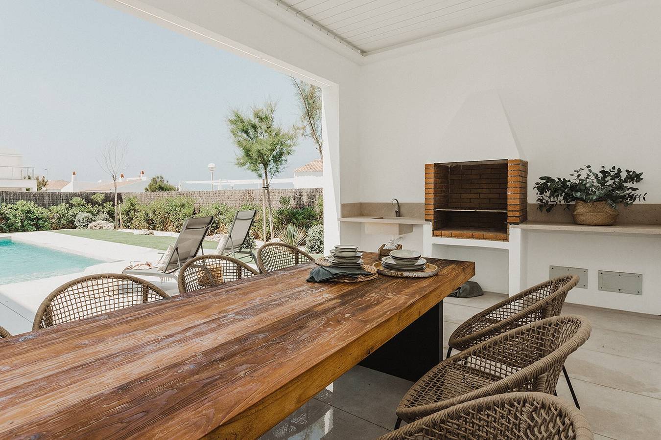 Villa „Ca Na Lola“ mit Meerblick, Wlan und Klimaanlage in Cap d'Artrutx, Ciutadella