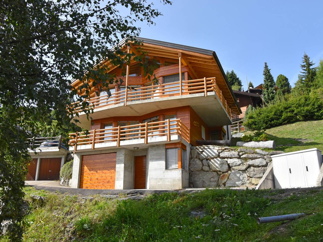 Midat soleil in Bagnes, Walliser Alpen