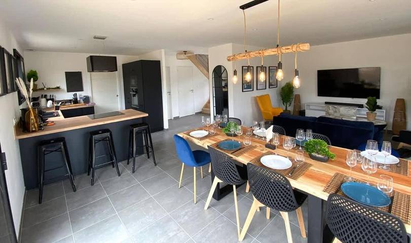 Villa pour 8 personnes, avec jacuzzi et jardin à Carantec - 4