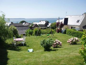 Location de vacances pour 4 personnes, avec jardin à Plougastel-Daoulas
