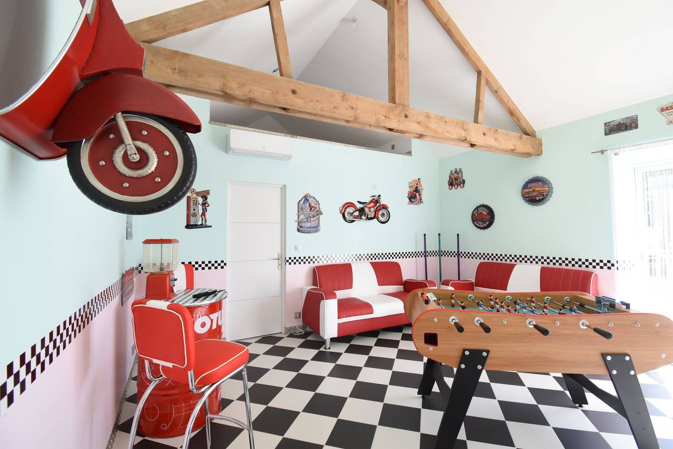 Gîte Diner américain in Clévilliers, Région de Chartres