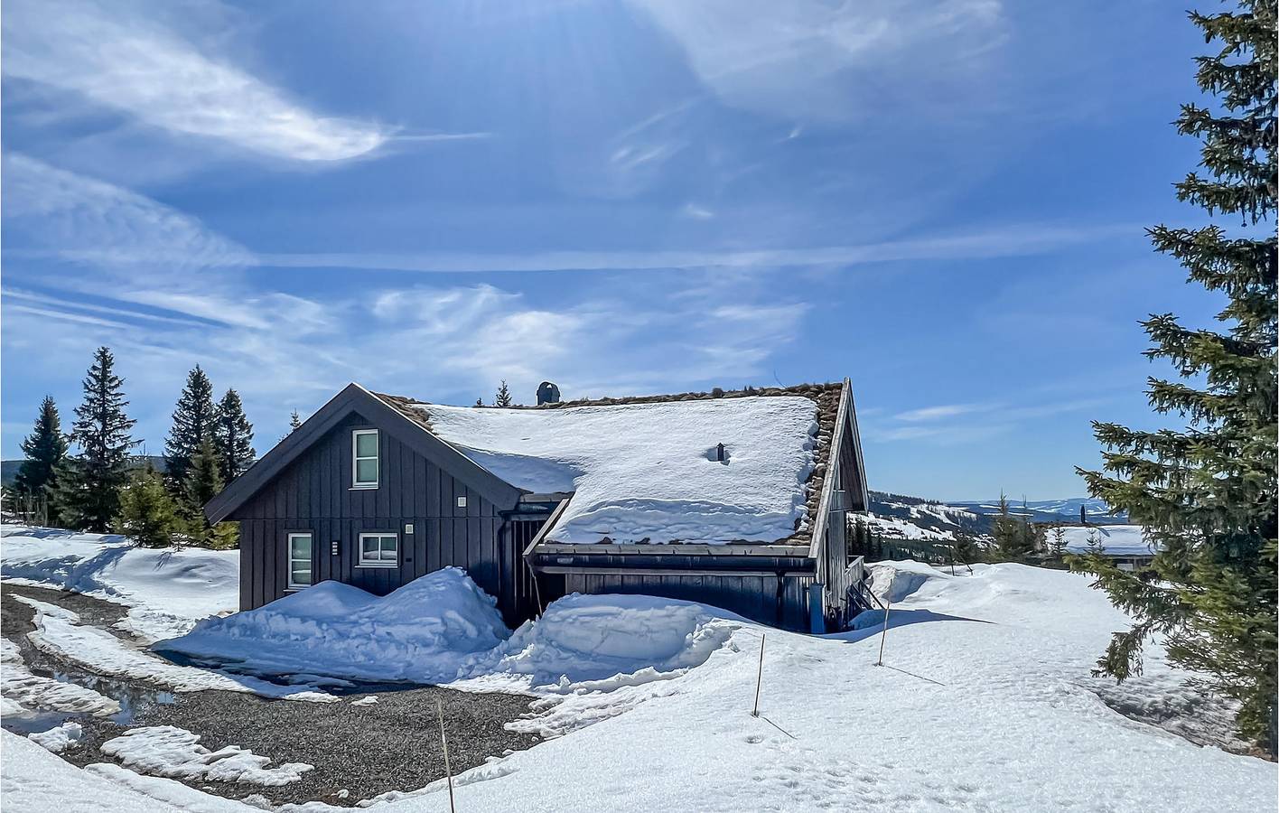 Ferienhaus für 8 Personen mit Terrasse in Hafjell, Øyer