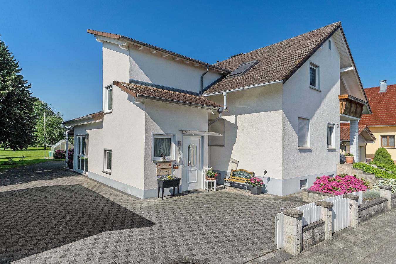 Ganze Wohnung, Ferienwohnung Viola in Schwanau" mit privater Terrasse, Gemeinschaftsgarten und Wlan in Schwanau, Mittlerer Schwarzwald