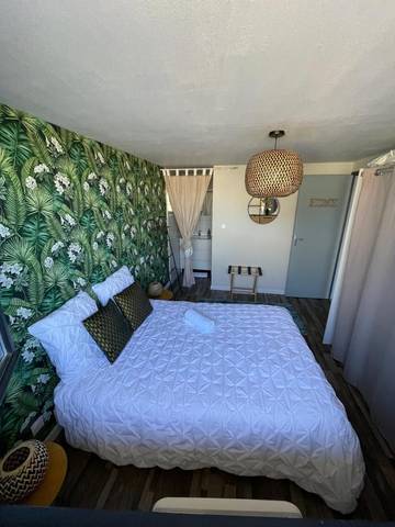 Gîte pour 4 personnes, avec jardin et vue, animaux acceptés à Espalion