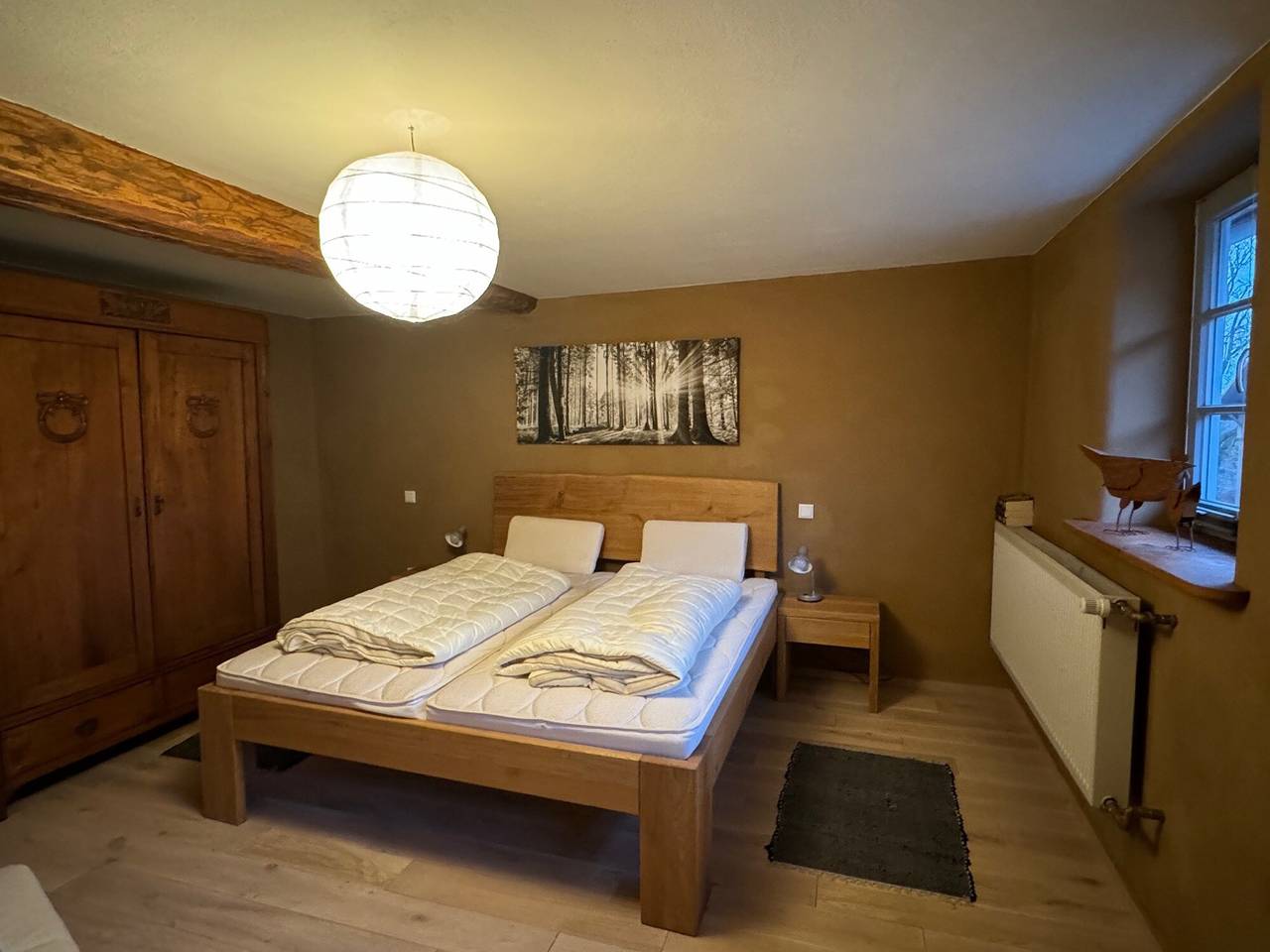 Ganze Wohnung, Ferienwohnung 'Schöneberger Bauernhof - Hühnerhaus' mit Gemeinschaftsgarten und Wlan in Hofgeismar, Hessisches Bergland