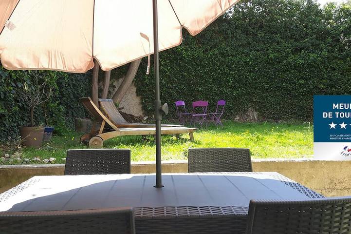Apartamento de vacaciones para 2 personas, con jardín y terraza - 1