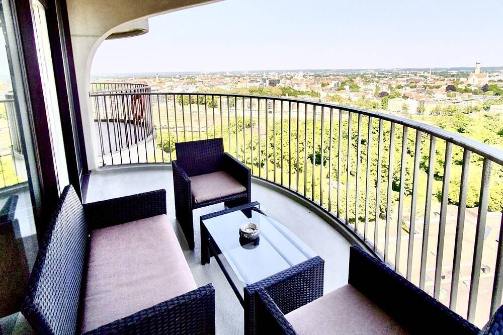 Ganze Wohnung, Primero Top-Apartment 22 St. I 35qm Balkon tolle Aussicht I Zentrum Kongress in Augsburg, Bayerisch Schwaben