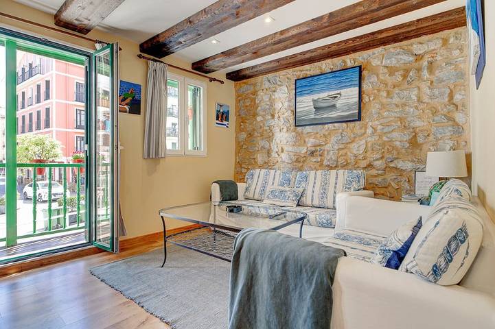 Ferienwohnung für 4 Personen, mit Balkon - 1