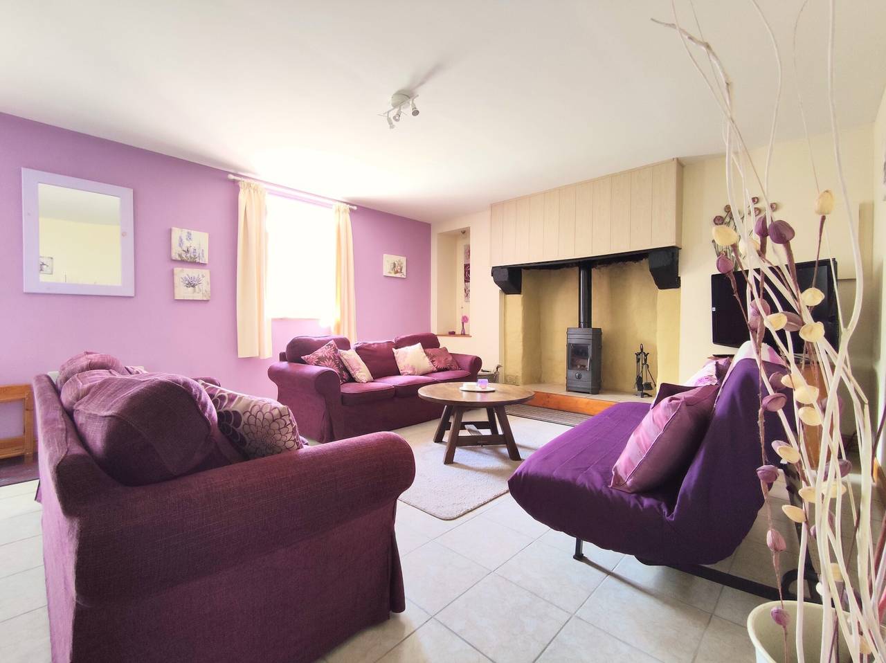 Gîte Lavande – Pen Ar Voas Gîtes mit privater Terrasse, Gemeinschaftsgarten und Wlan in Plestin-les-Grèves, Ceinture Dorée