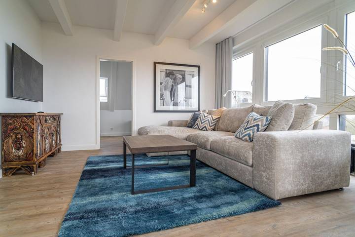 Ferienwohnung für 4 Personen, mit Terrasse und Garten sowie Ausblick in Munkmarsch