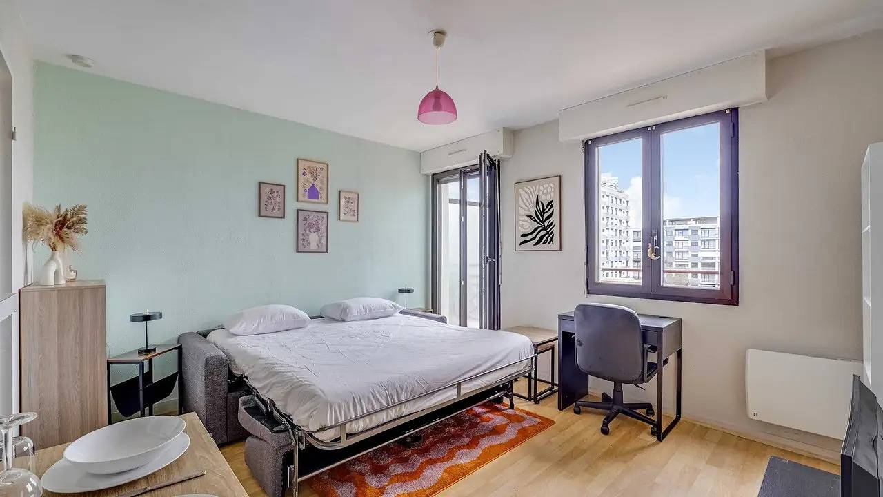 Ganzes Studio, Studio für 2 Personen (29 m²) in Courbevoie, Hauts-de-Seine
