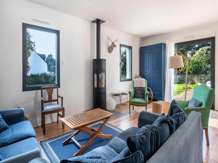 Appartement de vacances pour 10 personnes, avec jardin