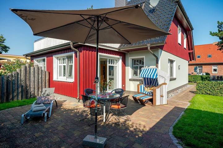Ferienhaus für 5 Personen, mit Balkon und Terrasse sowie Sauna