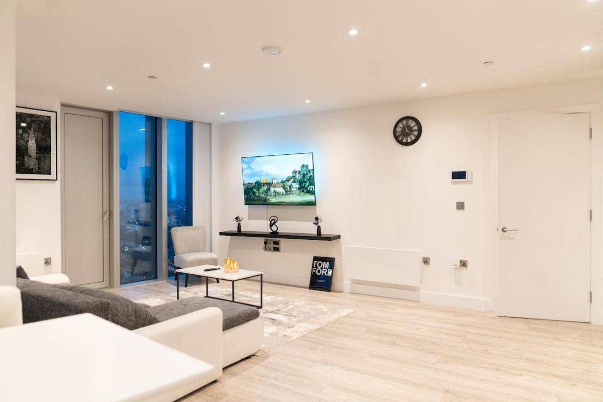 Cały apartament, Luxury 2 Bed Penthouse with Stunning Views in Manchester City Centre in Manchester, Greater Manchester
