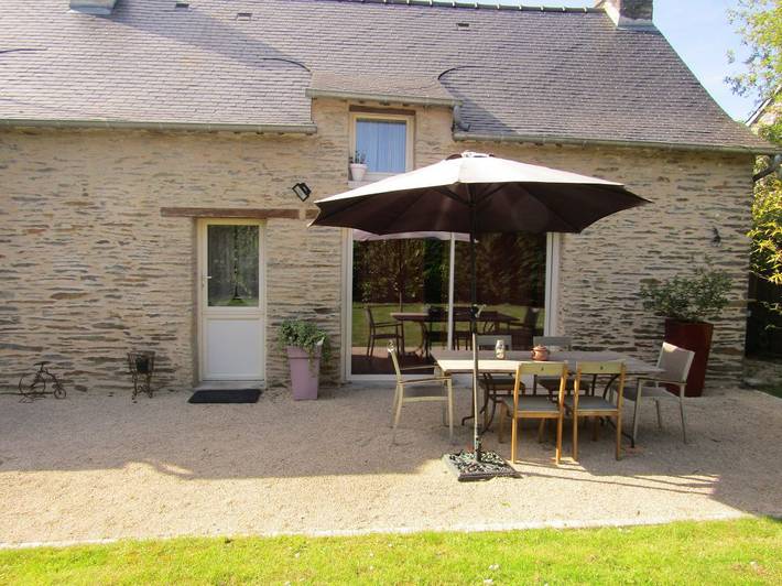 Gîte pour 5 personnes, avec terrasse et jardin à Sainte-Anne-sur-Vilaine