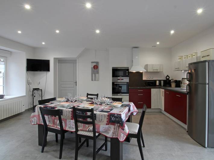 Gîte pour 6 personnes, avec jardin à Le Mesnil