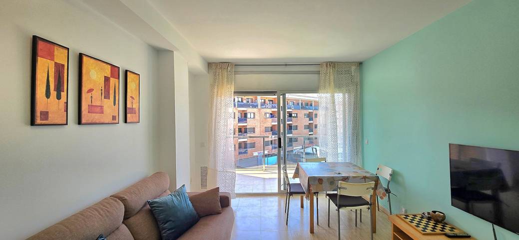 Ganze Wohnung, Apartment 'Sancho Go2lloret' mit Bergblick, Wlan und Klimaanlage in Central Lloret de Mar, Lloret de Mar
