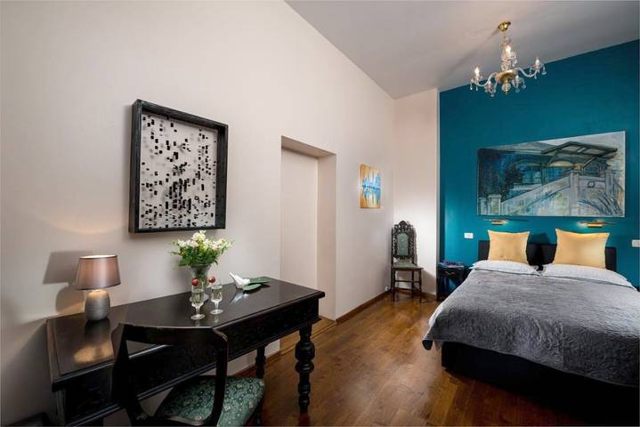Appartement de vacances pour 2 personnes, avec vue ainsi que terrasse et jardin