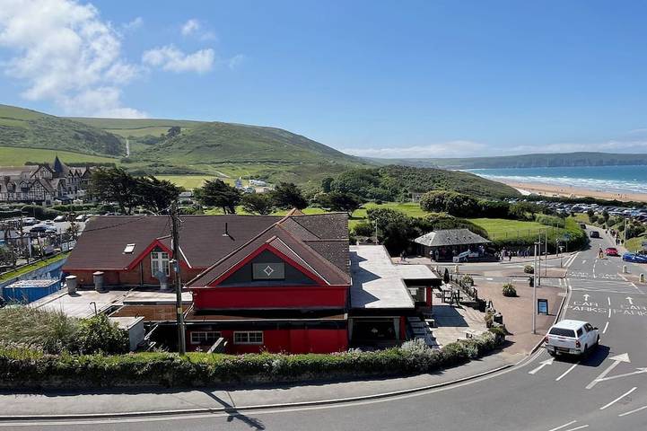Apartment for 5 people, with balcony, with pets in Woolacombe