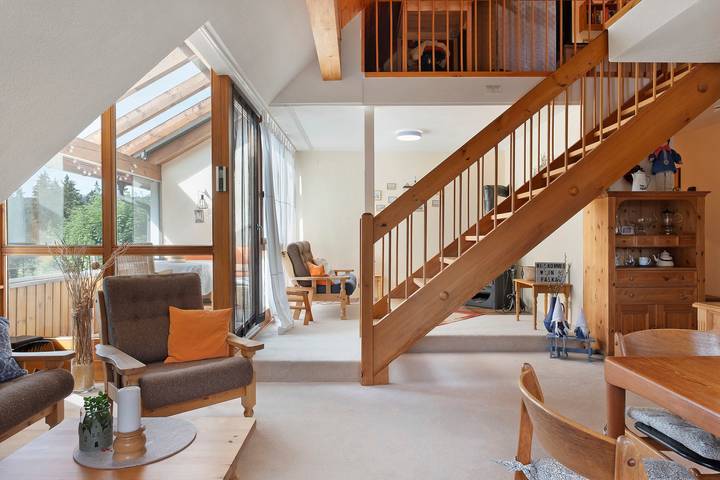 Ferienwohnung für 4 Personen, mit Balkon und Sauna in Falkau (Feldberg)