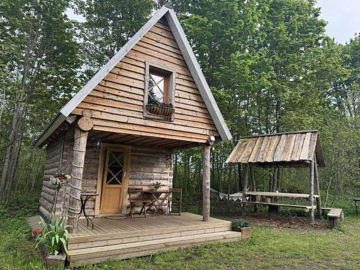 Camping für 6 Personen, mit Ausblick und Sauna sowie Pool und Garten, mit Haustier in Estland - 4