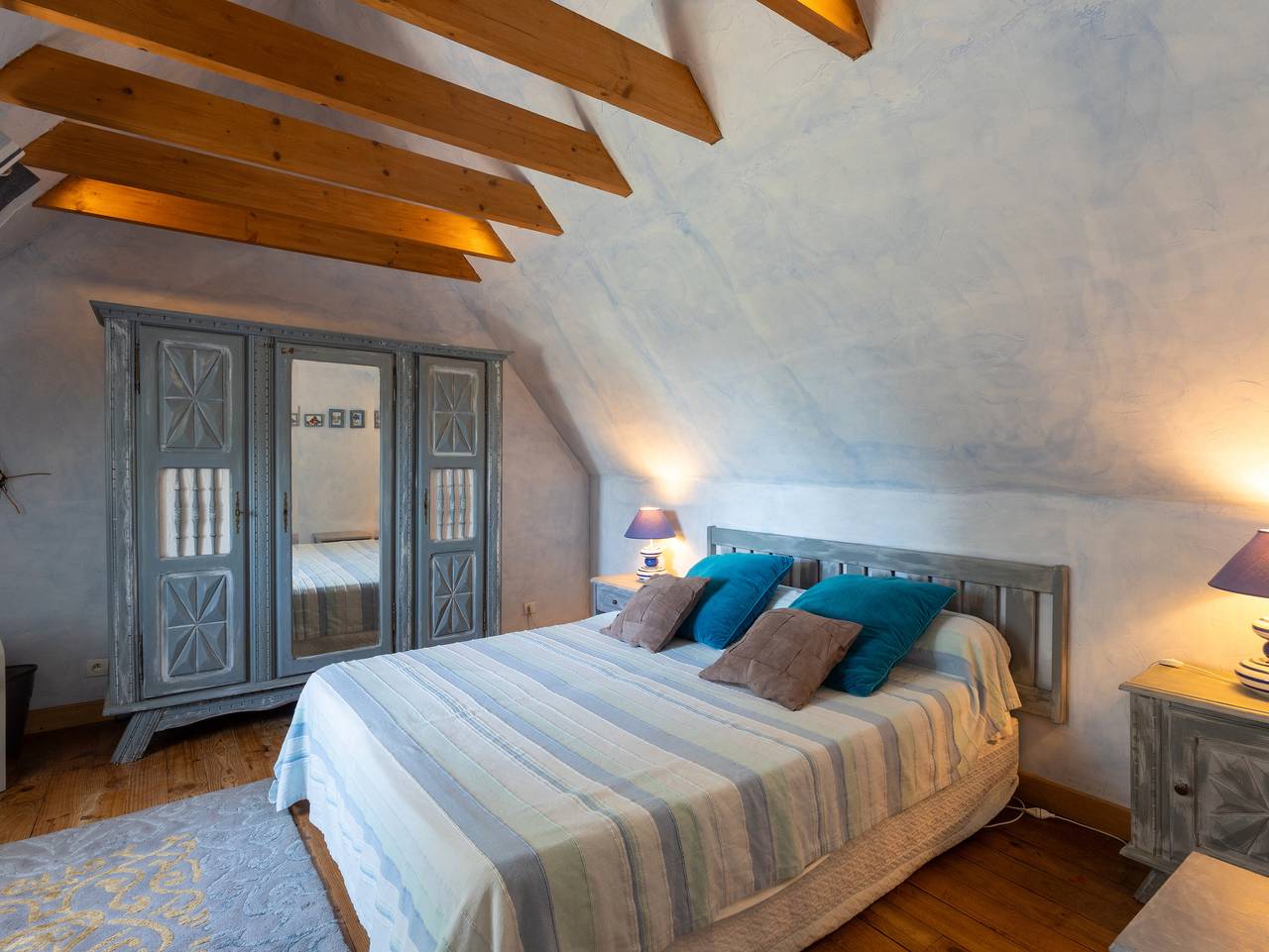 'Gite Galet Rose' classé 3 étoiles, avec terrasse privée, jardin privé et Wi-Fi in Beg-Léguer, Lannion