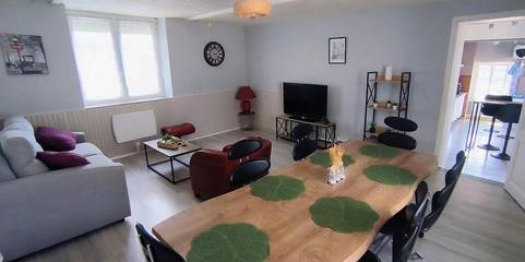 Gîte pour 4 personnes, avec vue et terrasse, animaux acceptés à Chauvigny