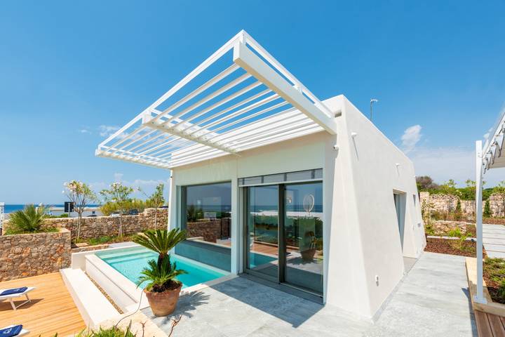 Un gioiellino sul mare con piscina privata, jacuzzi e spa in Lido Marinelli, Patù