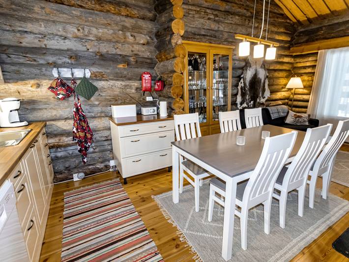 Ganze Wohnung, Ferienwohnung für 6 Personen mit Sauna in Sallatunturi, Lappland