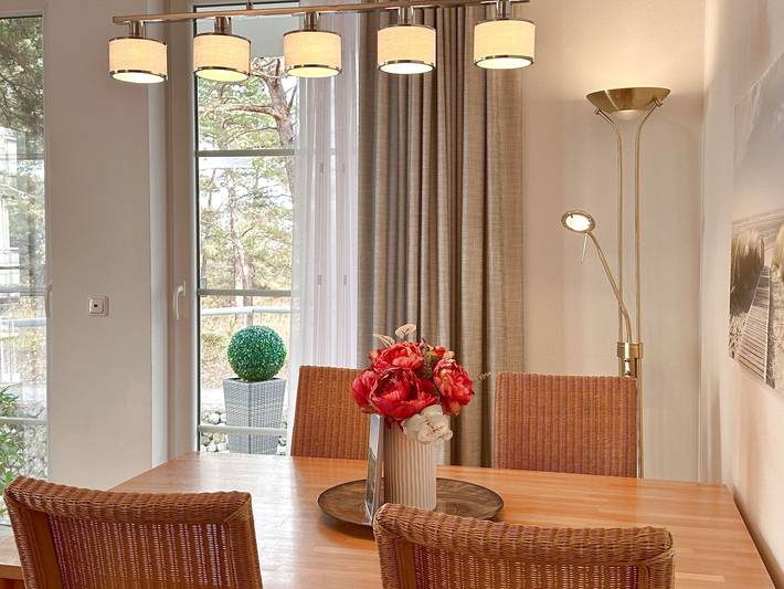 Ferienwohnung für 4 Personen, mit Balkon und Garten sowie Pool und Sauna in Heringsdorf - 3