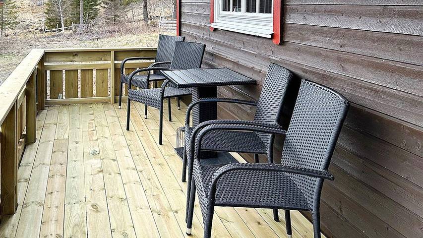 Ferienhaus für 5 Personen, mit Terrasse