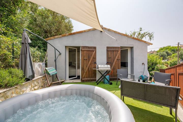 Ganze Wohnung, Pichoun Nachiano - Appt climatisé avec jacuzzi in Spéracèdes, Mittelmeerküste (Frankreich)