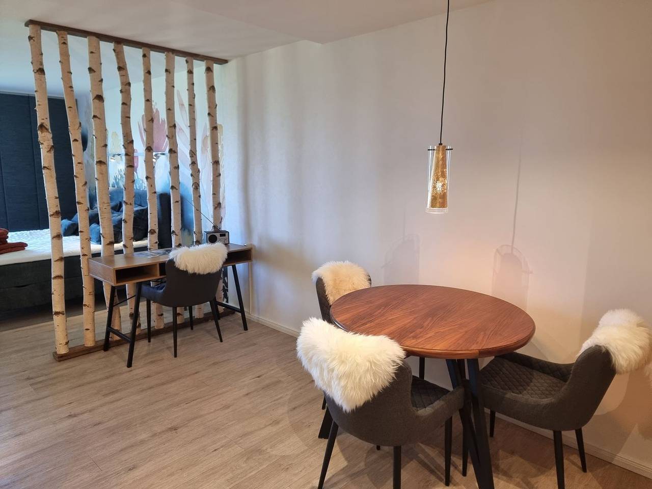 Ganze Wohnung, 1- Raum Studioappartement mit Balkon Seeseite in Wendtorfer Strand, Stein