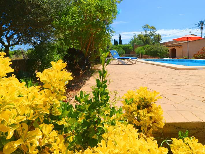 Schöne Villa mit Privatpool und Garten in Es Llombards in Es Llombards, Santanyí
