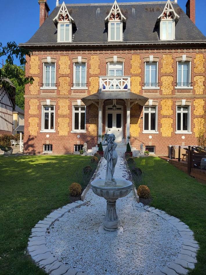 Chambre d’hôte pour 2 personnes, avec jardin dans Les Authieux-sur-le-Port-Saint-Ouen