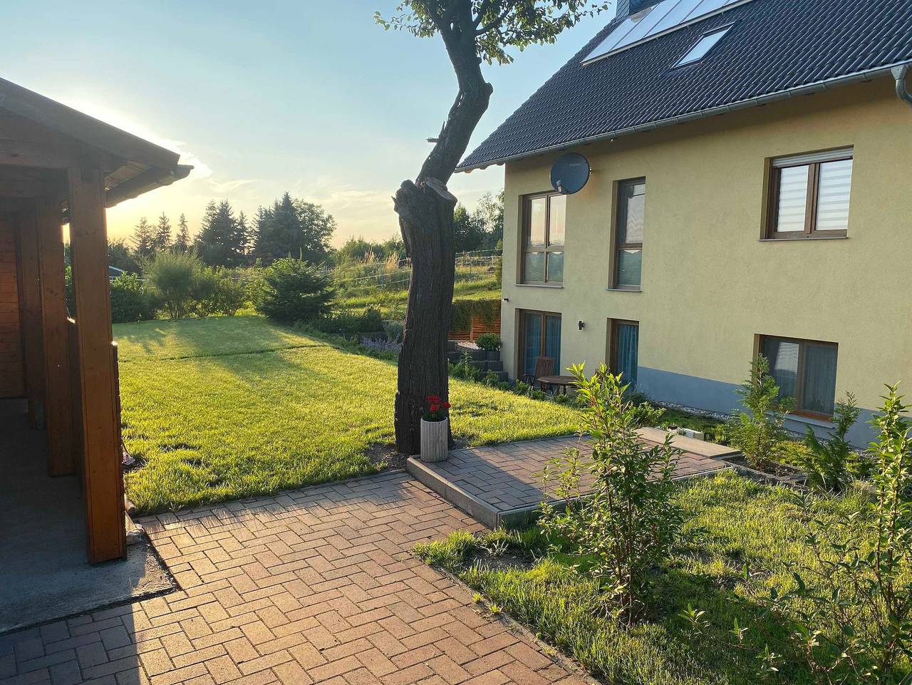 Ganze Ferienwohnung, Fewo Hellerswiesen / Arbeiterunterkunft in Bahretal, Elbsandsteingebirge