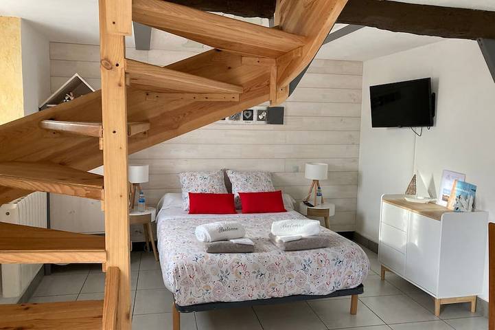 Chambre d’hôte pour 4 personnes, avec jardin à Lannion