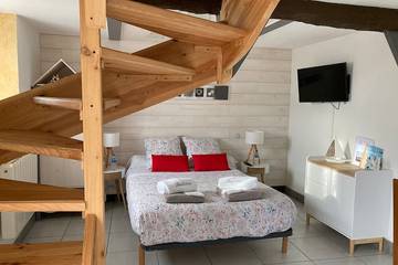 Chambre d’hôte pour 4 personnes, avec jardin à Lannion