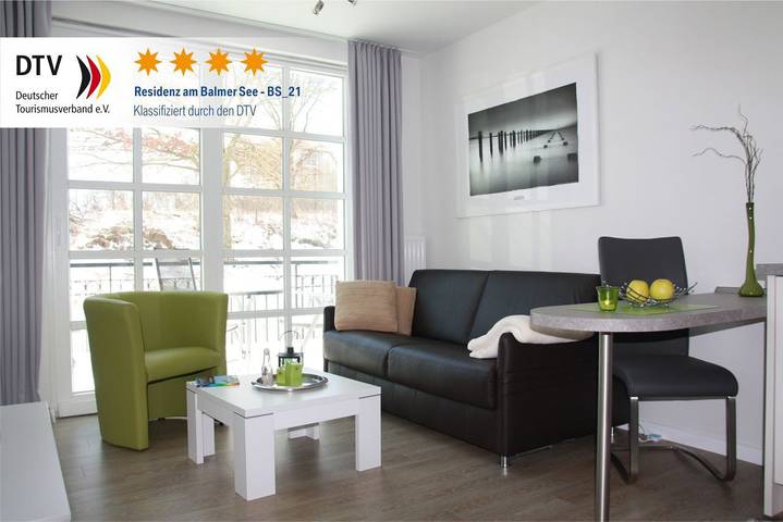 Ferienwohnung für 2 Personen, mit Sauna und Balkon in Benz