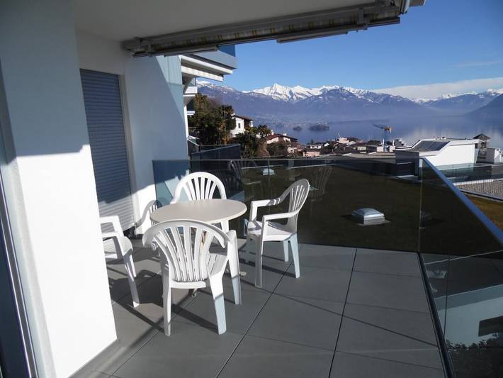 Ferienwohnung für 4 Personen, mit Balkon und Garten in Brissago - 2