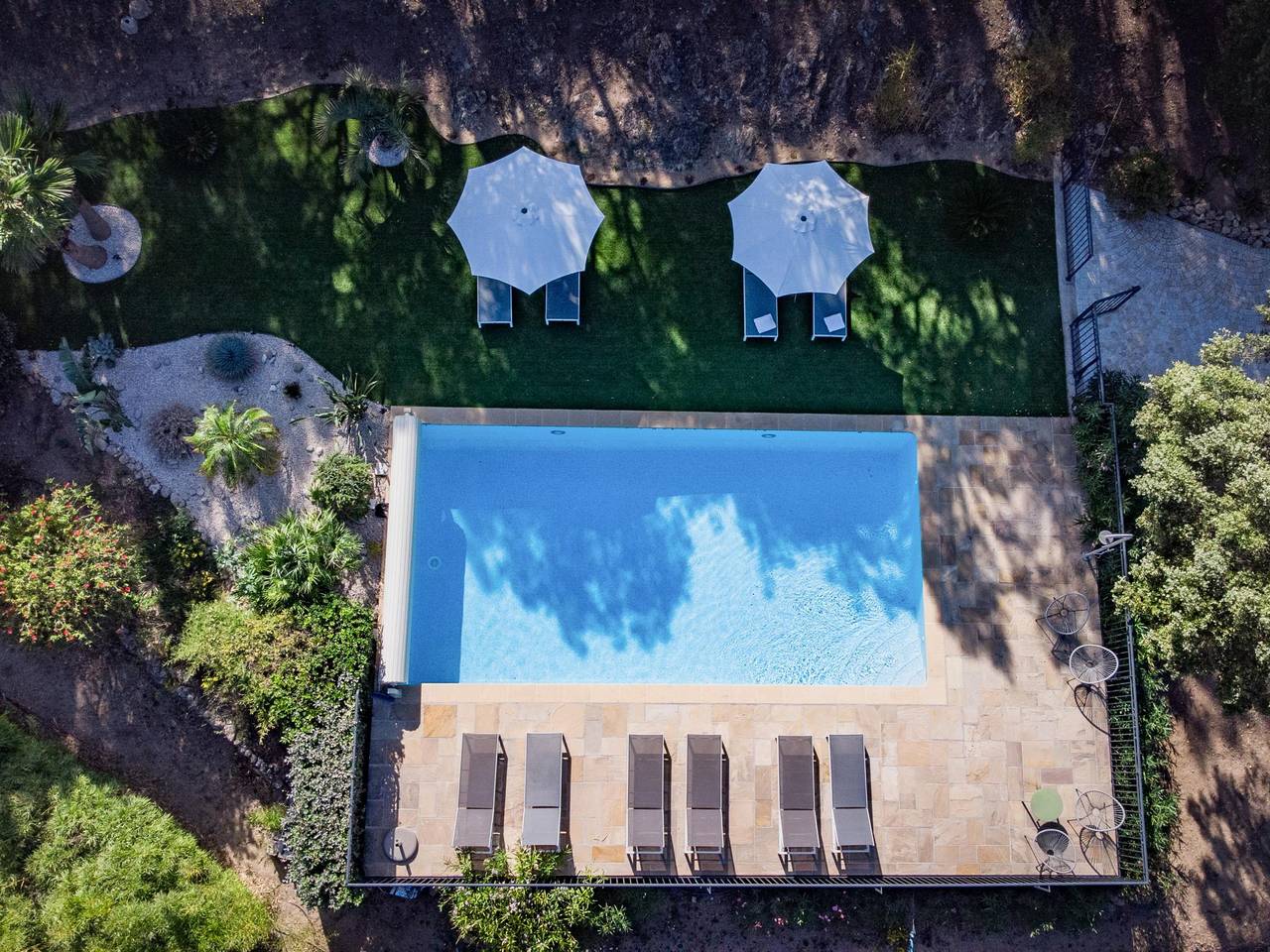 Stylish villa with big pool, garden and aircon in Plan-de-la-Tour, Region de Draguignan