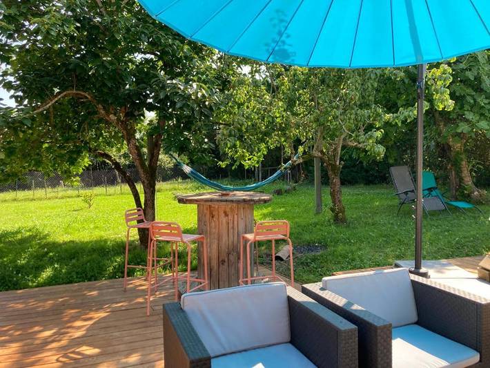 Maison de vacances pour 5 personnes, avec Piscine