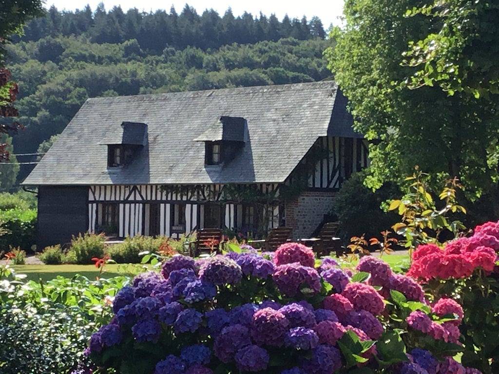Le Grand Clos de Saint-Martin - Chambre Honfleur in Genneville, Région de Lisieux