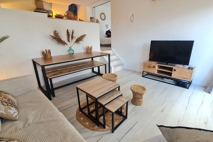 Maison de vacances pour 6 personnes, avec terrasse ainsi que piscine et jardin en Corse - 2