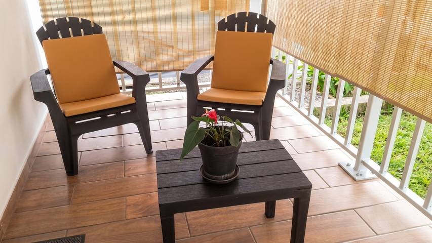 Bungalow für 3 Personen, mit Garten und Terrasse - 1