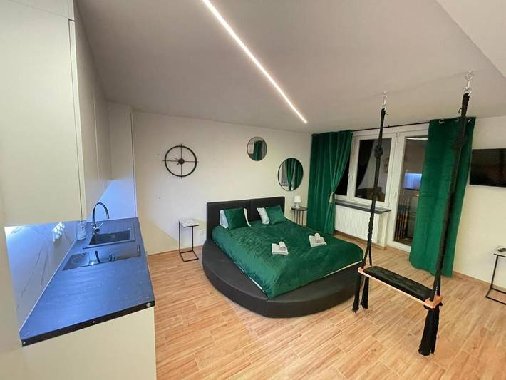 Apartament wakacyjny dla 2 osób, z widok, zwierzęta dozwolone w Warszawa
