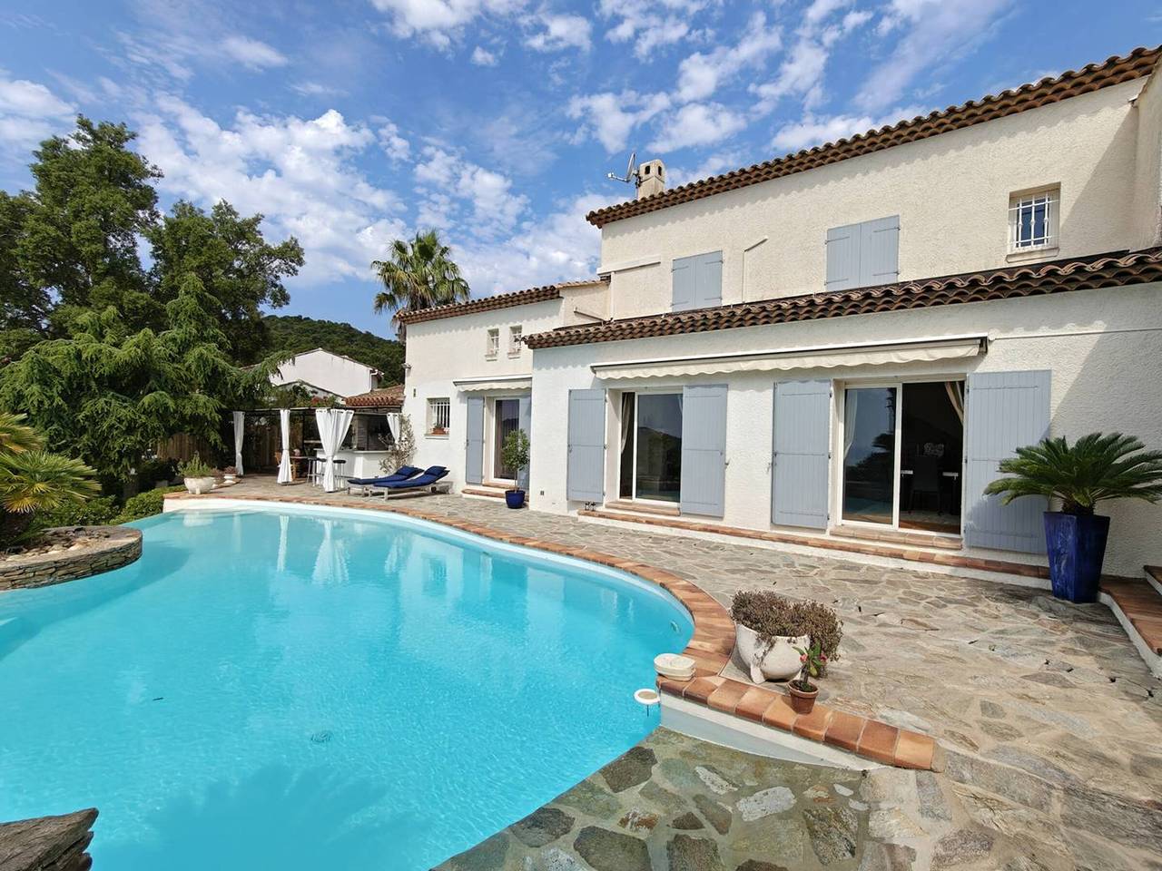 Villa avec  piscine et clim - 7 pers., vue mer in Saint-Aygulf, Roquebrune-sur-Argens
