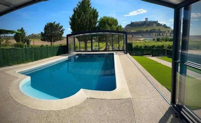 Chalet para 8 personas, con jardín además de piscina y vistas, Se admiten mascotas en Provincia de Valladolid - 3