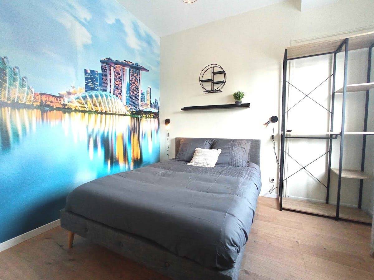 Appartement entier, Appartement de vacances pour 2 personnes in Roubaix, Région de Lille